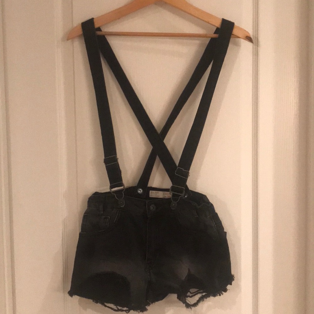 Zara Girls Short Overalls